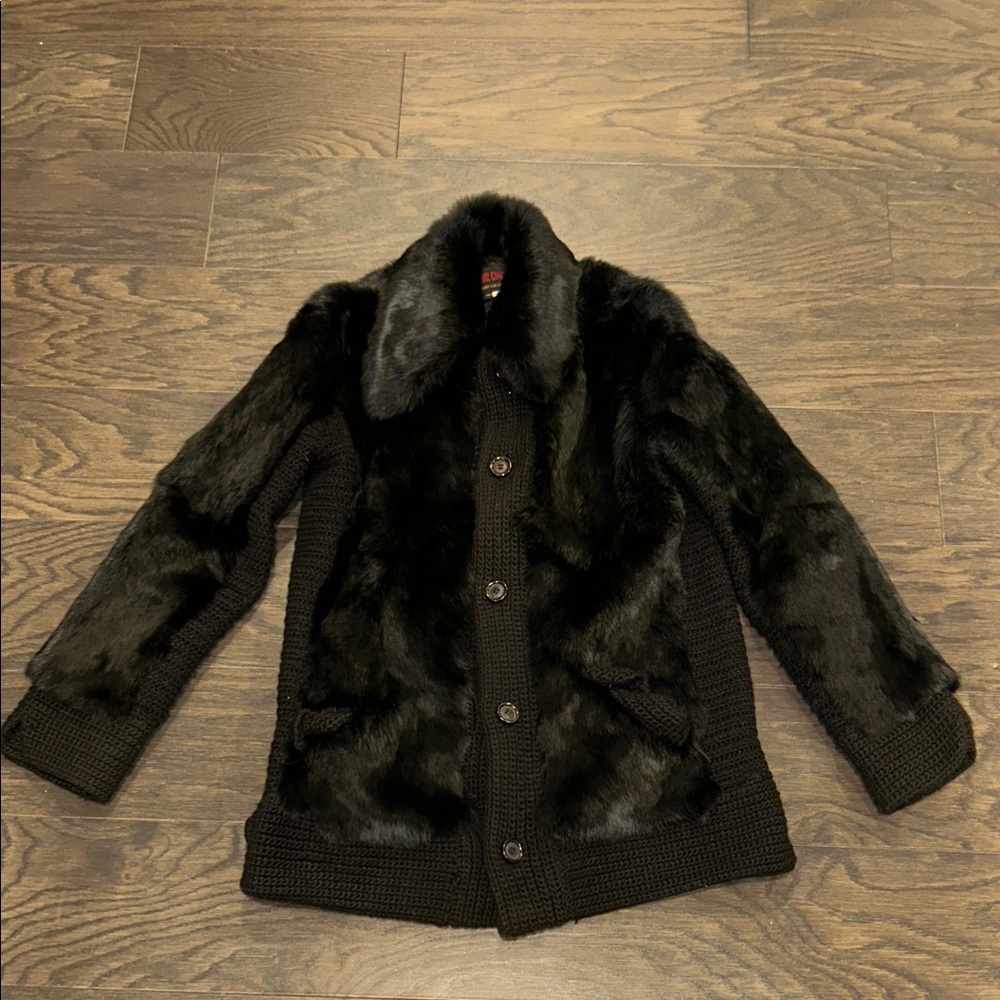 Women's Black Fur Jacket